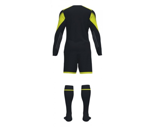 KOMPLET BRAMKARSKI JOMA ZAMORA V JR CZARNY + HERB